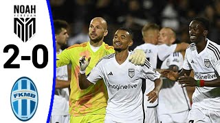 Noah vs Mladá Boleslav 20 All Goals and Extended Highlights [upl. by Randene]