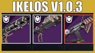 How To Get IKELOS v103 Weapons Destiny 2  Unlock Ikelos Weapons Focused Umbral Engram Season 19 [upl. by Everara]