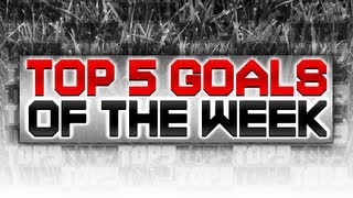 FIFA 12  Top 5 Goals of the Week 23 [upl. by Aihsemot]