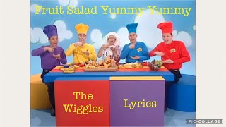 The Wiggles Fruit Salad Lyrics  JJ Lee [upl. by Benge]