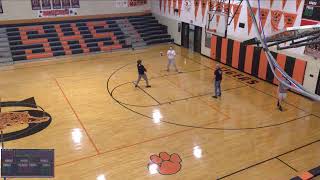 Shadyside vs Buckeye Local High School Girls Junior Varsity Basketball [upl. by Aliemaj]