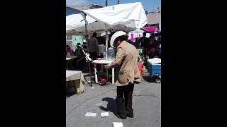 BORRACHITO BAILANDO EN TIANGUIS DE LA ROSITA EN TORREON [upl. by Erapsag]