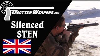 Shooting a Suppressed Sten Gun [upl. by Mcgrath]