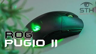 ASUS ROG Pugio II ambidextrous gaming mouse Pugio 2  REVIEW 4K [upl. by Lihka]