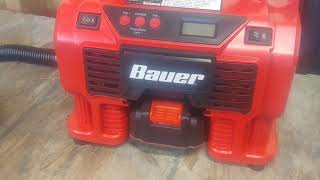 Harbor Freight Bauer 20v air inflator review [upl. by Aiepoissac]