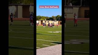 Union Black RedHawks vs McAlester 550 Defense 3rdGrade Football Part1 [upl. by Finah]