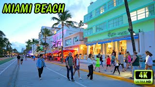 Miami Beach Walking Tour  Ocean Dr [upl. by Marys164]