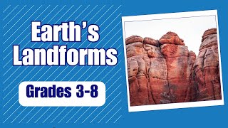 Earths Land Formations  A Geologic Journey for Kids [upl. by Bensen]