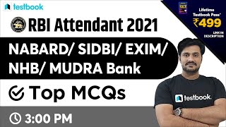 RBI Office Attendant General Awareness  Top MCQ On NABARDSIDBIEXIMNHBMUDRA Bank  RBI Attendant [upl. by Emrich]