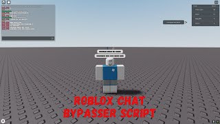 Roblox New Chat Bypasser Working 2024 Script [upl. by Sonitnatsok]