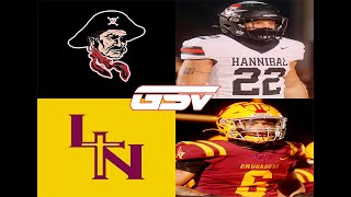 5 HANNIBAL VS 2 LUTHERAN NORTH Game of the Year  Missouri Class 4 Quarterfinals [upl. by Bindman]