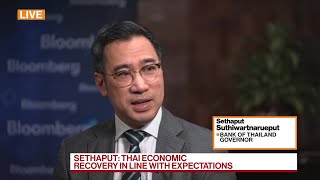 Thai Economic Recovery in Line With Expectations Sethaput [upl. by Lenahtan587]