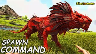 Shadowmane ARK Spawn Command  How To Summon Shadowmane ARK Code [upl. by Blus823]