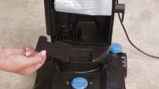 BISSELL PowerForce® Bagged Cleaning the Filter [upl. by Eilloh]