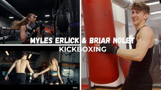 Briar Nolet amp Myles Erlick  Kickboxing Evolution [upl. by Ebba]