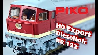 PIKO V056 H0 Expert Diesellok BR 132  232  Modellvorstellung [upl. by Siward]