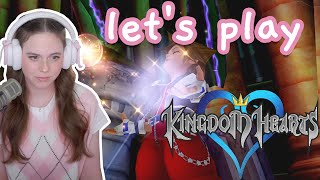 playing kingdom hearts  part 5 hollow bastion [upl. by Eshman28]