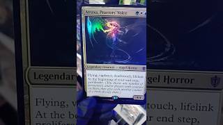 MTG Atraxa Praetors Voice  OVERSIZED Commander MTG Foil Card [upl. by Eniluqaj]