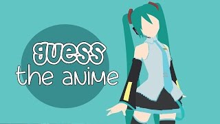 Anime Opening Quiz Challenge [upl. by Antipus]