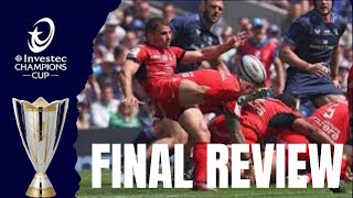 Leinster v Toulouse Champions Cup Final Review [upl. by Conley34]