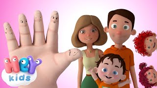 De Familie Vinger 🖐 Babyliedjes Nederlands  Tekenfilms voor kinderen  HeyKids [upl. by Keller]