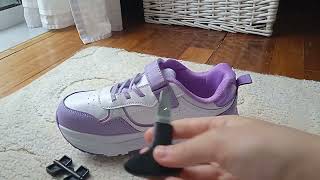 Unboxing my ✨New shein roller shoes✨🤩Must watch 😱 [upl. by Cull]