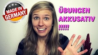 The ACCUSATIVE Part 6 Practice the Accusative with me Übungen zum Akkusativ [upl. by Miof Mela]