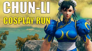 ZERANDO ELDEN RING COMO A CHUN LI DO STREET FIGHTER  COSPLAY RUN [upl. by Barden849]