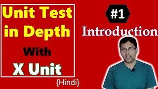 1 Unit Test Introduction  xunit testing net core web api  Hindi [upl. by Joslyn]