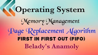 Belady s Anomaly in FIFO  Page Replacement Algorithm [upl. by Gwenora]