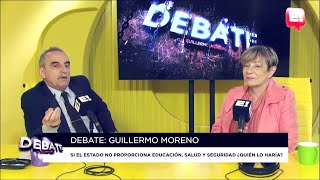 Guillermo Moreno en quotMoreno Debate Anarcocapitalismo IVquot 29324 [upl. by Eltsirc]