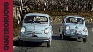 Fiat 600 i 60 anni dellauto del Miracolo Economico [upl. by Arymat457]