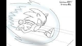 Sonic Running Animation WIP [upl. by Spatola]