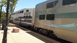 Metrolink 325 Claremont To LA Union Station Hyundai Rotem Cab Car 690 amp Tier 4 F125 922 8192024 [upl. by Olraced194]