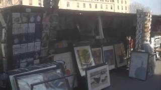 Paris Bouquinistes History of book stalls on the Seine History [upl. by Eydnarb291]