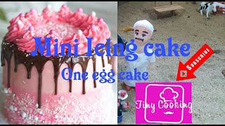 Mini Icing Cake  Icing cake [upl. by Ailisab]