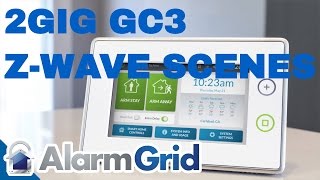 2GIG GC3 ZWAVE Scenes [upl. by Jamel]