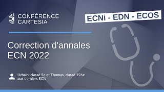 ECNi amp EDN  Correction dannales ECN 2022 [upl. by Trubow]