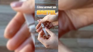 CÓMO hacer un BRETEL REGULABLE 👙🧵✂️ aprendeacoser diylenceria coserfacil tutorialdecostura [upl. by Lena]