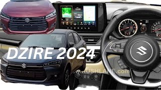 Maruti Dzire 2024 Facelift New Interiors amp Features 🔥 [upl. by Aihtnamas]