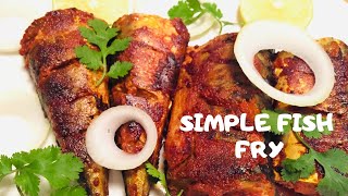 MACKEREL FISH FRY  CHEPALA VEPUDU  SIMPLE amp TASTY FISH FRY ANDRA STYLE [upl. by Llennehc931]