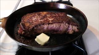 USION Steak video  wrought iron cooks steak like double weight cast iron [upl. by Cirda540]