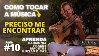 PRECISO ME ENCONTRAR  10 aula partitura na descrição  violão7cordas violão [upl. by Jeu]