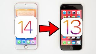 How to Downgrade iOS 14 to iOS 13 Without Losing Data [upl. by Assiluy685]