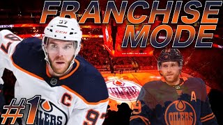 HOW DO WE FIX THIS  NHL 24 Franchise Mode  Edmonton Oilers ep 1 [upl. by Boynton]