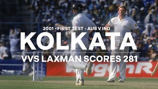 Relive one of the GREATEST test matches in history  2001 Kolkata [upl. by Treblihp964]