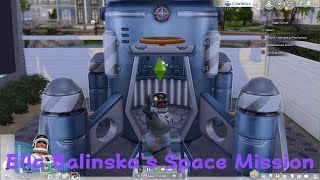 The Sims 4  Ella Balinskas Space Mission [upl. by Sadinoel]