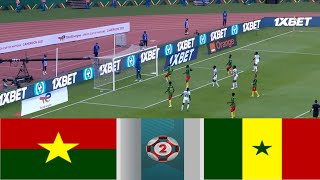 LIVE🔴 Burkina Faso vs Senegal  Africa Cup of Nations 2022  Semi Final  Full Match  Feb 02 [upl. by Oneill421]