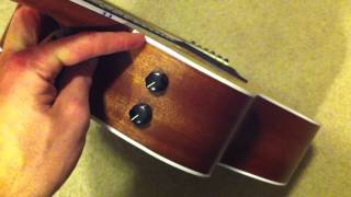 Taylor GS Mini Guitar Binding [upl. by Constantin]