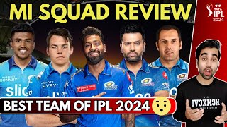 MUMBAI INDIANS SQUAD REVIEW AND ANALYSIS IPL 2024  NEW PLAYERS LIST  MI PLAYING 11  FIVE SPORTZ [upl. by Jerald647]